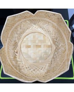 Piring Anyaman Bambu