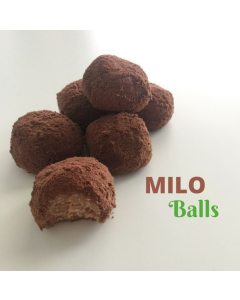 Milo Balls Karin Cookies