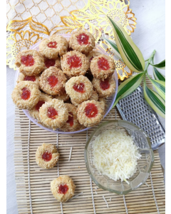 Thumbprint Strawberry Karin Cookies