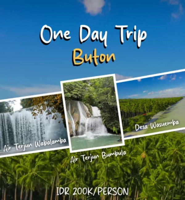 One Day Trip Buton – Sehari Penuh Petualangan & Keindahan Alam!