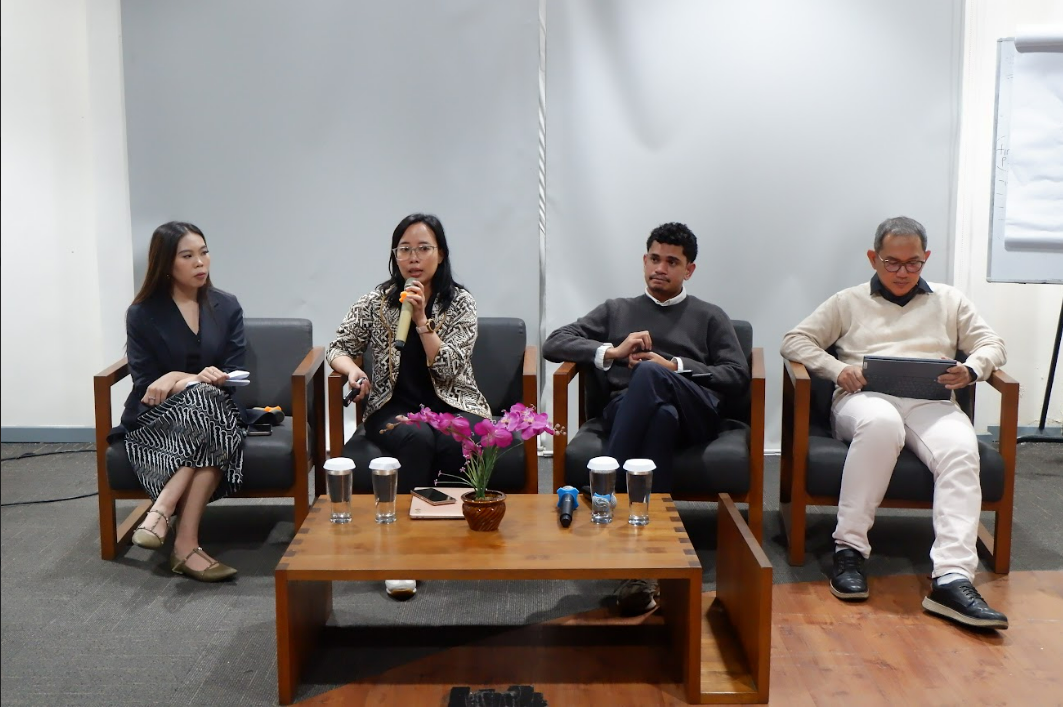 Sesi diskusi publik bertema &ldquo;Prinsip Keberlanjutan dan ESG dalam Hukum dan Tata Kelola&rdquo;